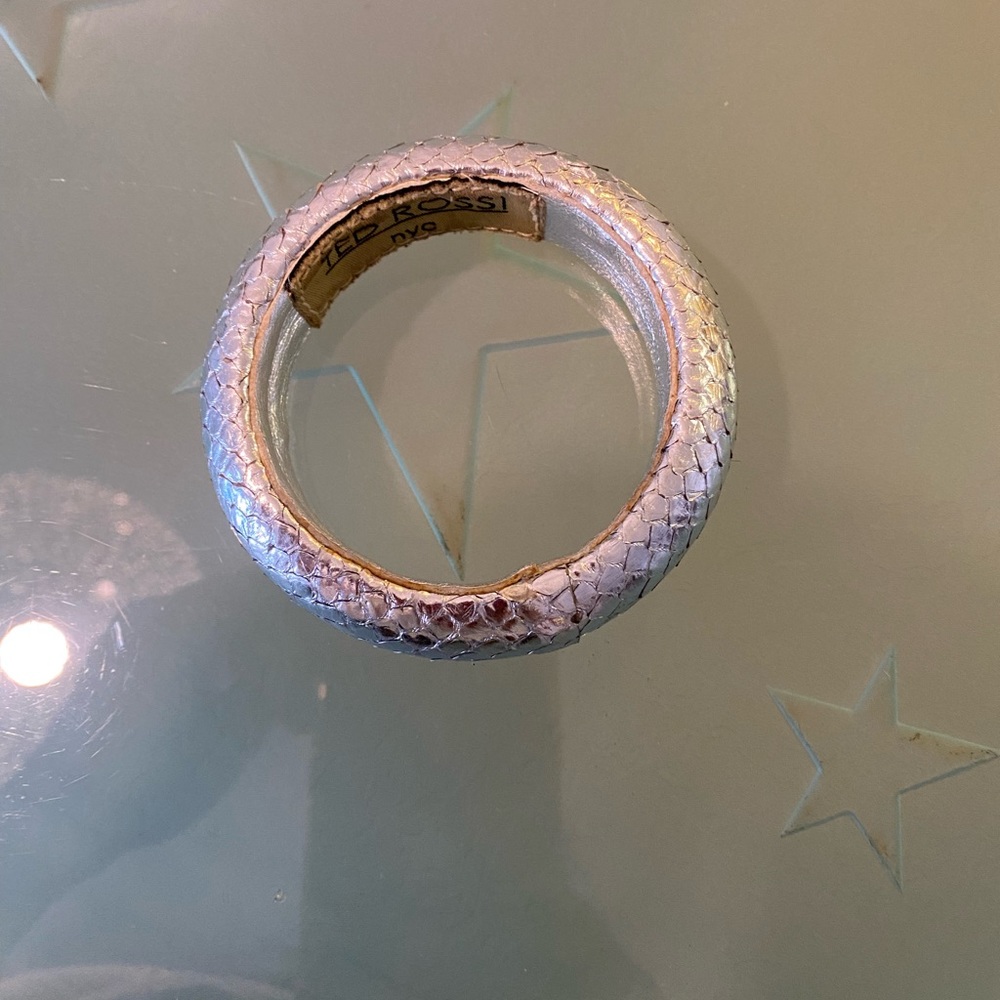 Ted Rossi nyc leather bracelet